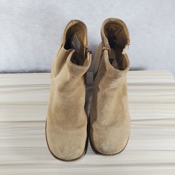 7 VTG Y2K Skechers Somethin Else Block Heel Chunky Square Toe Ankle Boots - Picture 9 of 14